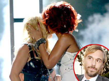Britney Spears, Rihanna, Jason Trawick Britney Spears, Rihanna, Jason Trawick